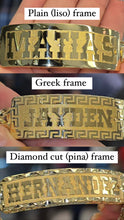 Load image into Gallery viewer, Gold-Toned 925 Sterling Silver Bar Bracelet