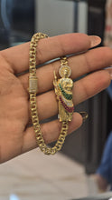 Load image into Gallery viewer, San Judas Chino Monaco 10k Gold Bracelet