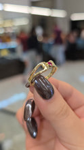 Load image into Gallery viewer, 10K Gold Heart Accent Ring