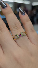 Load image into Gallery viewer, 10K Gold Heart Accent Ring
