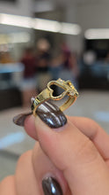 Load image into Gallery viewer, Infinity Heart Ring 10K Gold