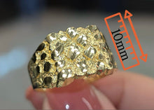 Load image into Gallery viewer, 10k Nugget Ring