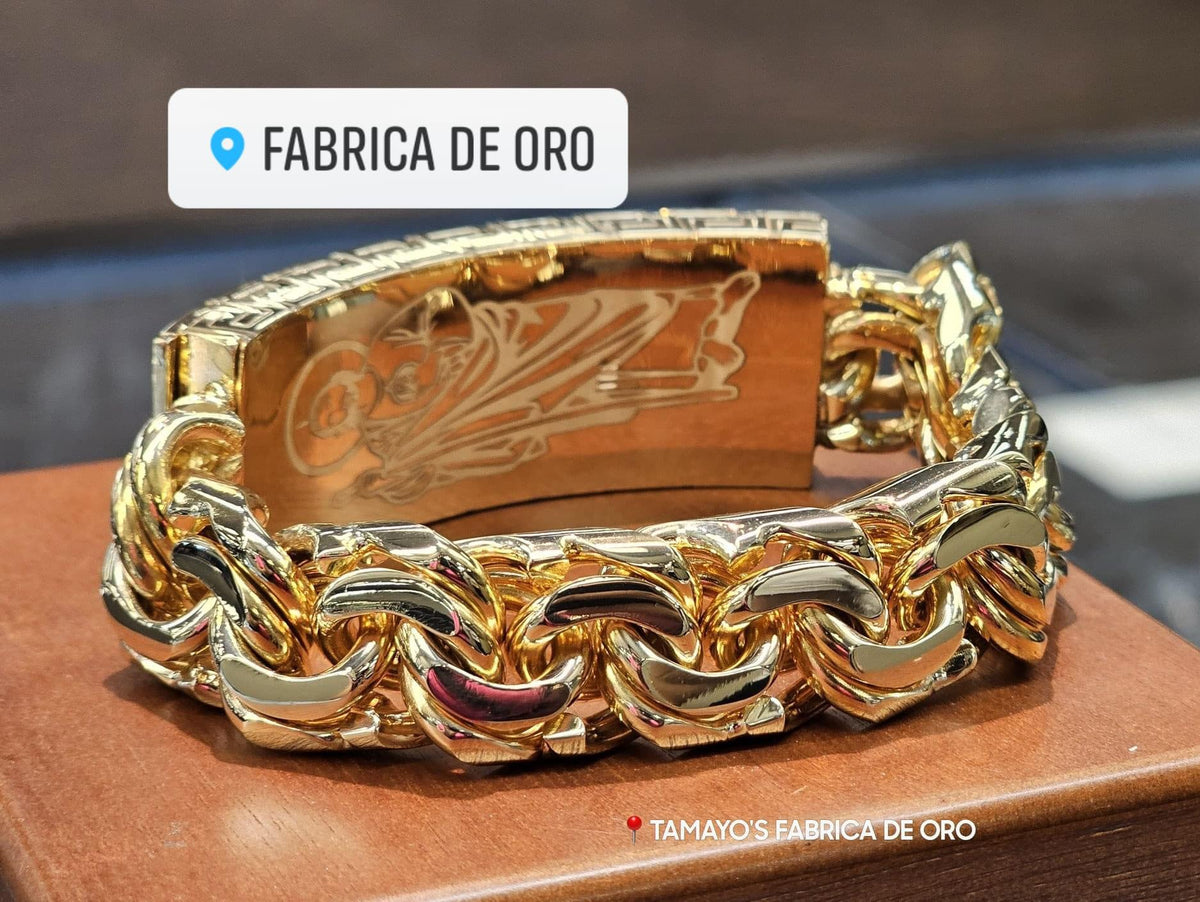 Custom Closed Chino Link Bracelet – TAMAYO GOLD LLC