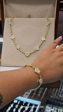 Load image into Gallery viewer, Multi Hearts Chain&Bracelet Bundle