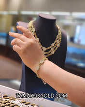 Load image into Gallery viewer, Multi Hearts Chain&Bracelet Bundle