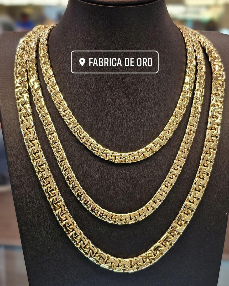 10k gold chino link chain discount