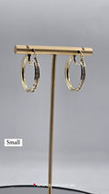 Load image into Gallery viewer, 10K Gold Earrings with czz