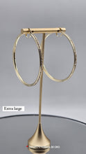 Load image into Gallery viewer, 10K Gold Earrings with czz