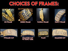 Load image into Gallery viewer, 10k Yellow Gold Chino Monaco Bracelet with Three Heart Charms