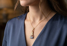 Load image into Gallery viewer, 14 K GOLD NUESTRA SEÑORA DE LA CARIDAD DEL COBRE PENDANT