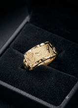 Load image into Gallery viewer, 10 K GOLD CUBAN LINK RING