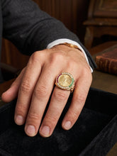 Load image into Gallery viewer, 10 K GOLD CENTENARIO RING