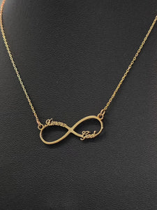 Custom Name Infinite Necklace