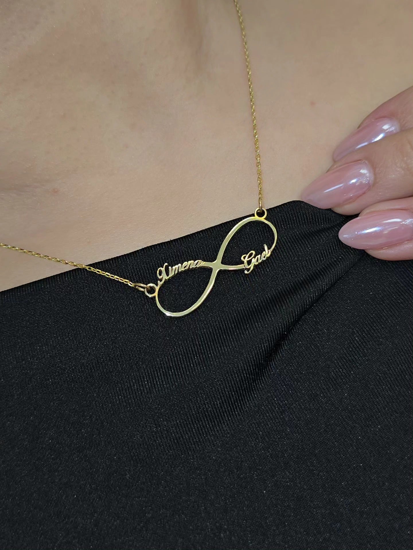 Custom Name Infinite Necklace