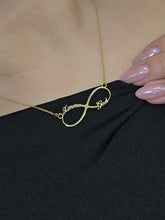 Load image into Gallery viewer, Custom Name Infinite Necklace