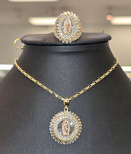 Load image into Gallery viewer, Virgin Ring &amp; Necklace Set