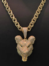 Load image into Gallery viewer, Wolf Amulet &amp; ChinoLink Chain Set