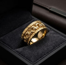 Load image into Gallery viewer, Anillo Ansiedad Personalizado 10k / Custom Anxiety Spinner Ring