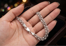 Load image into Gallery viewer, SILVER CHINO LINK BRACELET