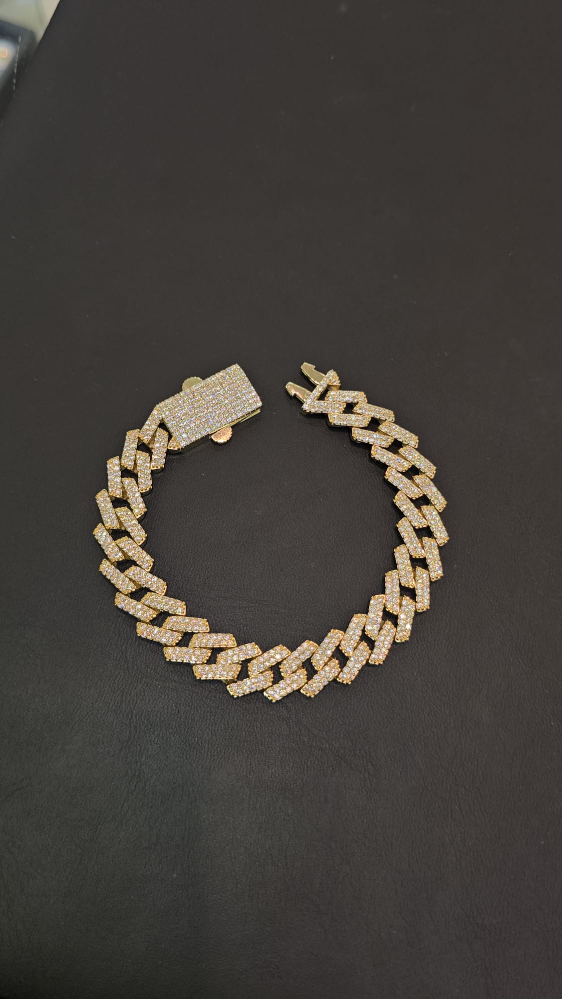 Cuban Monaco Bracelet