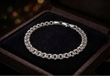 Load image into Gallery viewer, SILVER CHINO LINK BRACELET