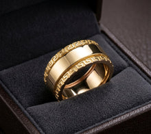 Load image into Gallery viewer, Anillo Ansiedad Personalizado 10k / Custom Anxiety Spinner Ring