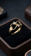 Load image into Gallery viewer, Infinity Heart Ring 10K Gold