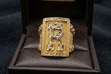 Load image into Gallery viewer, 10K Gold Custom Chino Link Ring