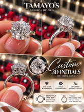 Load image into Gallery viewer, The Classic Round 5.04 CT Lab Diamond Ring