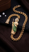 Load image into Gallery viewer, San Judas Chino Monaco 10k Gold Bracelet