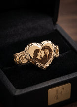 Load image into Gallery viewer, Chino Monaco Heart ring