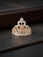 Load image into Gallery viewer, 10 K GOLD CROWN VIRGENCITA RING