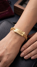 Load image into Gallery viewer, Chino Monaco 10k Gold Bracelet