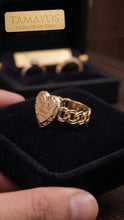 Load image into Gallery viewer, Quinceañera Chino Heart Ring 10K Yellow Gold