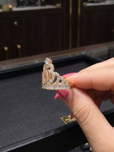 Load image into Gallery viewer, 10 K GOLD CROWN VIRGENCITA RING