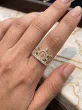 Load image into Gallery viewer, 10 K GOLD CROWN VIRGENCITA RING