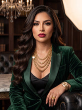 Load image into Gallery viewer, Custom Chino Bar Gold Chains