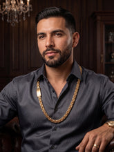 Load image into Gallery viewer, Custom Chino Bar Gold Chains