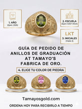Load image into Gallery viewer, 10 K GOLD CUSTOM GRADUATION RING