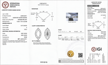 Load image into Gallery viewer, 14k 3.07CT Signature Marquise Diamond Ring
