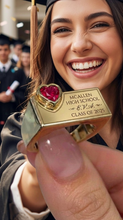 Load image into Gallery viewer, Custom High School Graduation Rings | 10K Gold Personalized Class Rings