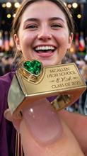 Load image into Gallery viewer, Custom High School Graduation Rings | 10K Gold Personalized Class Rings