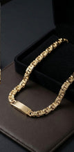 Load image into Gallery viewer, 10 K GOLD CHINO BAR SUPERFLAT MONACO CHAIN