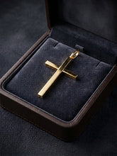 Load image into Gallery viewer, 10 K GOLD CROSS PENDANT