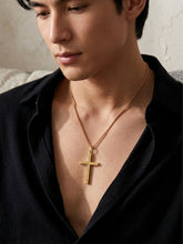 Load image into Gallery viewer, 10 K GOLD CROSS PENDANT