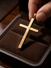 Load image into Gallery viewer, 10 K GOLD CROSS PENDANT