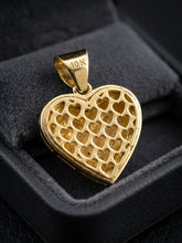 Load image into Gallery viewer, 10 K GOLD DOUBLE HEART PENDANT