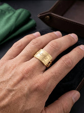 Load image into Gallery viewer, 14 K GOLD CHINO LINK RING