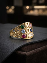 Load image into Gallery viewer, 10 K GOLD MOM RING