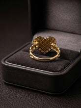 Load image into Gallery viewer, 14 K GOLD CHINO HEART RING